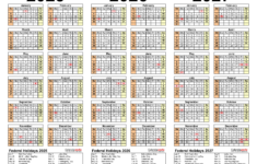 2025-2027 Three Year Calendar – Free Printable Word Templates inside 5 Year Calendar 2025 To 2029 Printable
