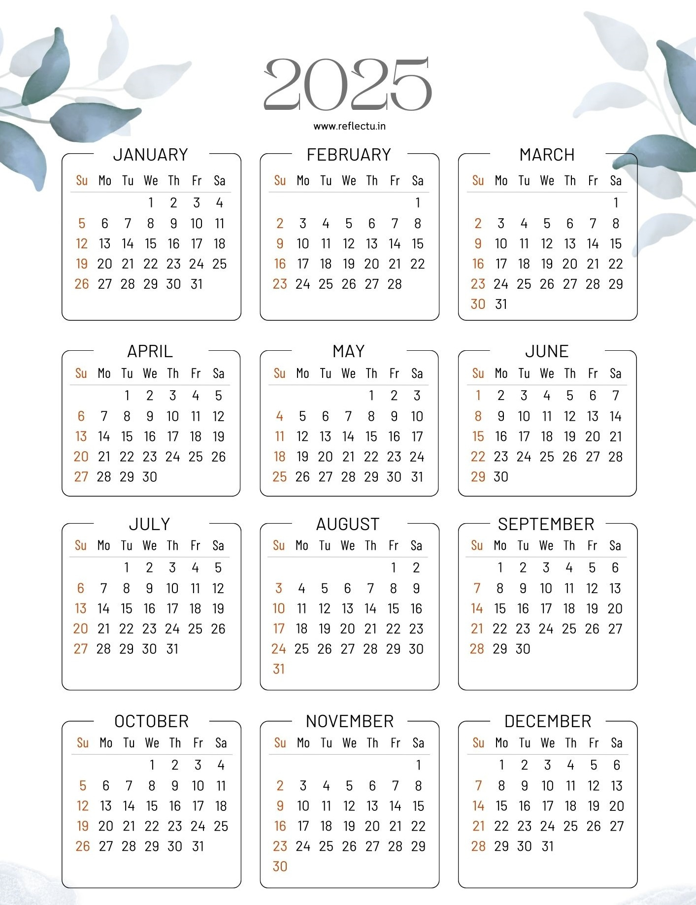 2025 Calendar With Holidays And Festivals Pdf | Reflectu regarding Printable Calendar 2025 Jammu and Kashmir with Holidays