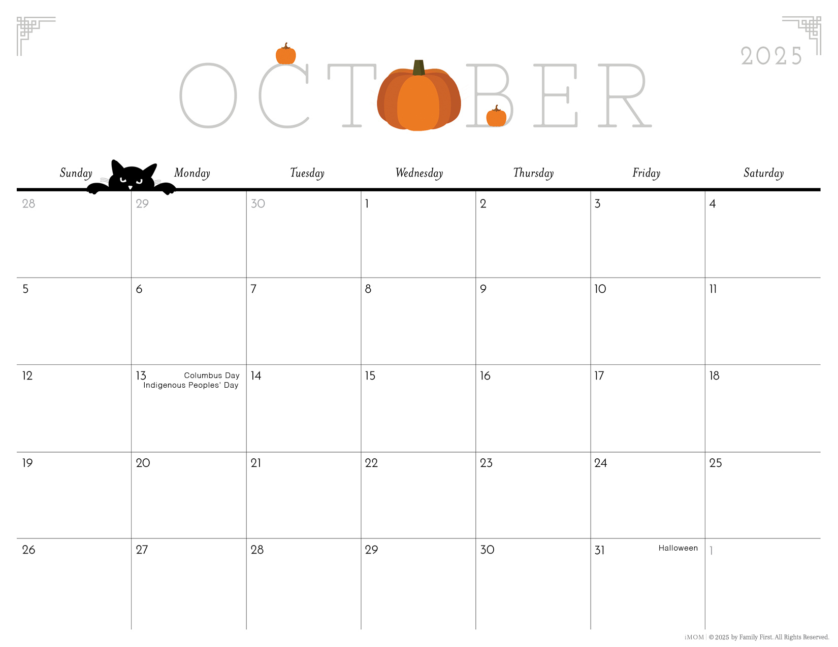 2025 Cute Printable Calendars For Moms - Imom within Free Printable Calendar 2025 Imom
