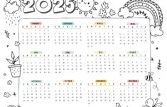 2025 Year Calendars – 70 Best Printables – World Of Printables intended for Fun Printable Calendar 2025