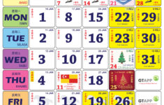 Calendar Malaysia 2025 – Calendar Malaysia with regard to Printable Calendar 2025 Malaysia Excel