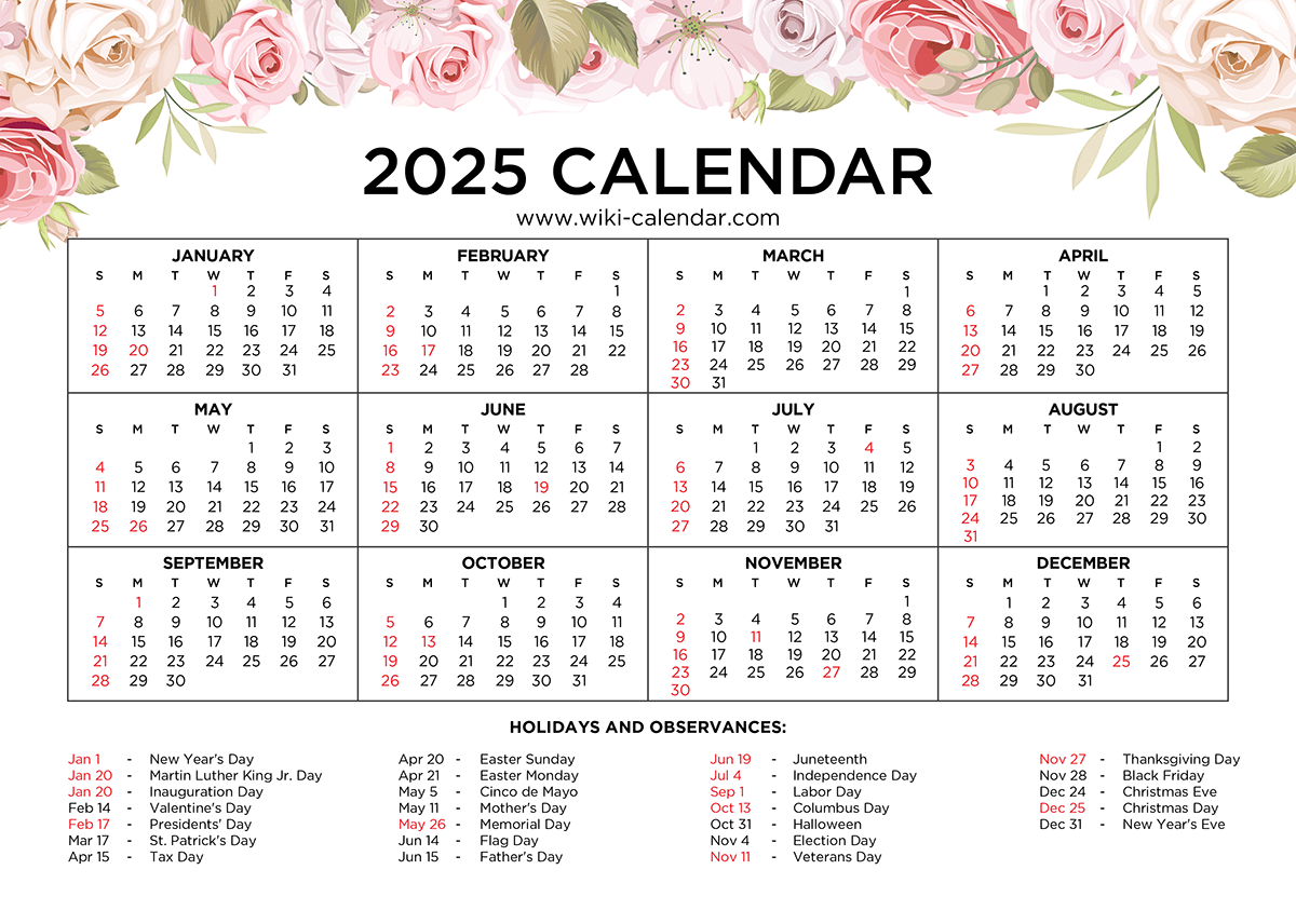 Download And Printable Calendars For 2025 - Wiki Calendar inside Wiki Calendar July 2025