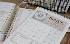 Free 2025 Calendar – Threadbare Creations with Printable Calendar 2025 Booklet