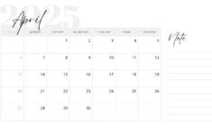 Free And Customizable April 2025 Calendar Templates | Canva within Printable Calendar 2025 Monthly April