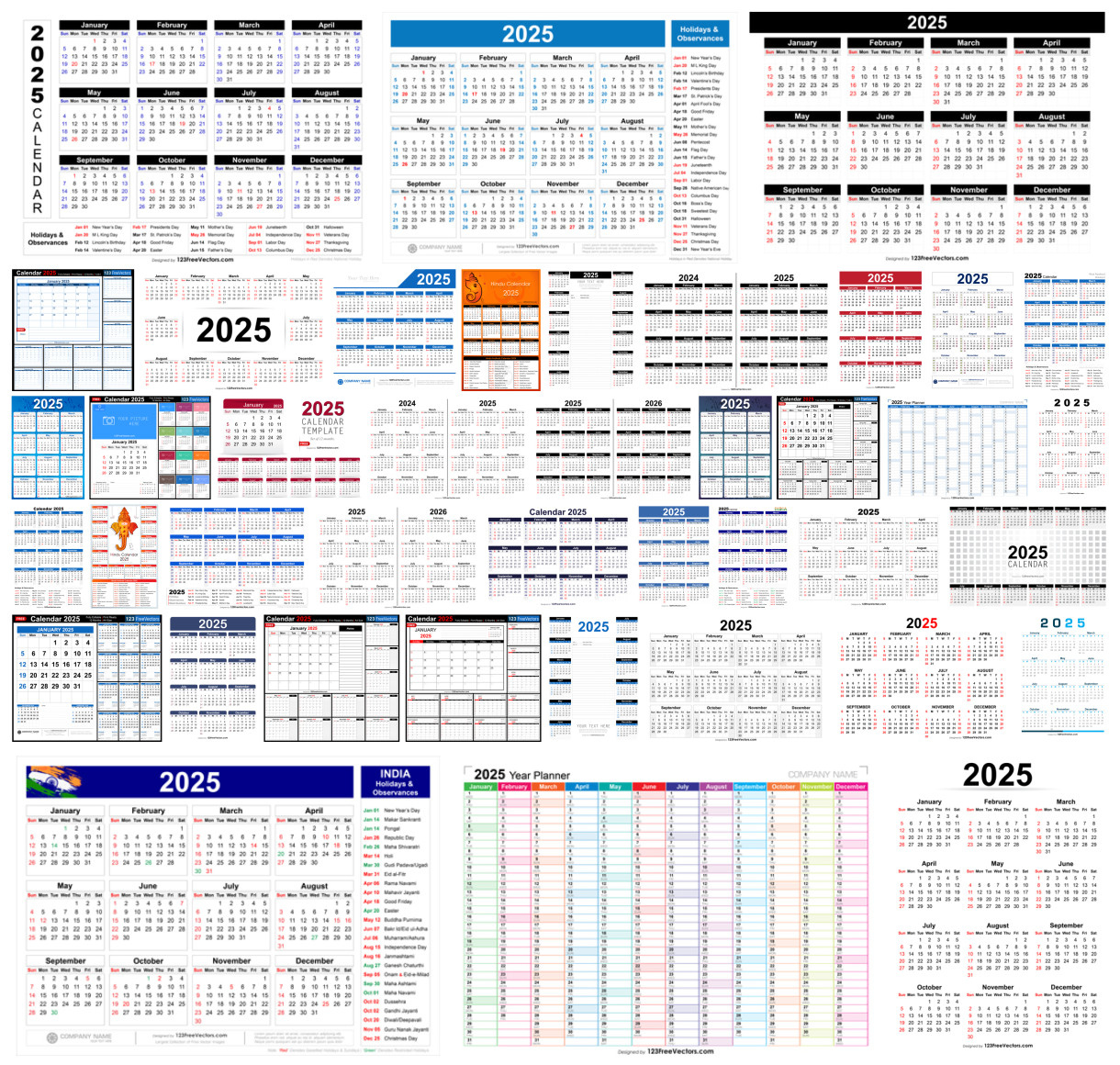 Free Download 2025 Calendar India intended for Printable Calendar 2025 with Indian Holidays