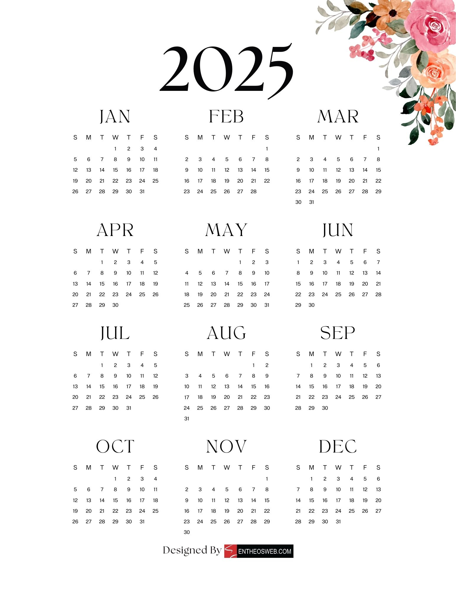 Free Printable 2025 Calendars #Free Printable 2025 Calendars with regard to Printable Calendar 2025 to Print Free