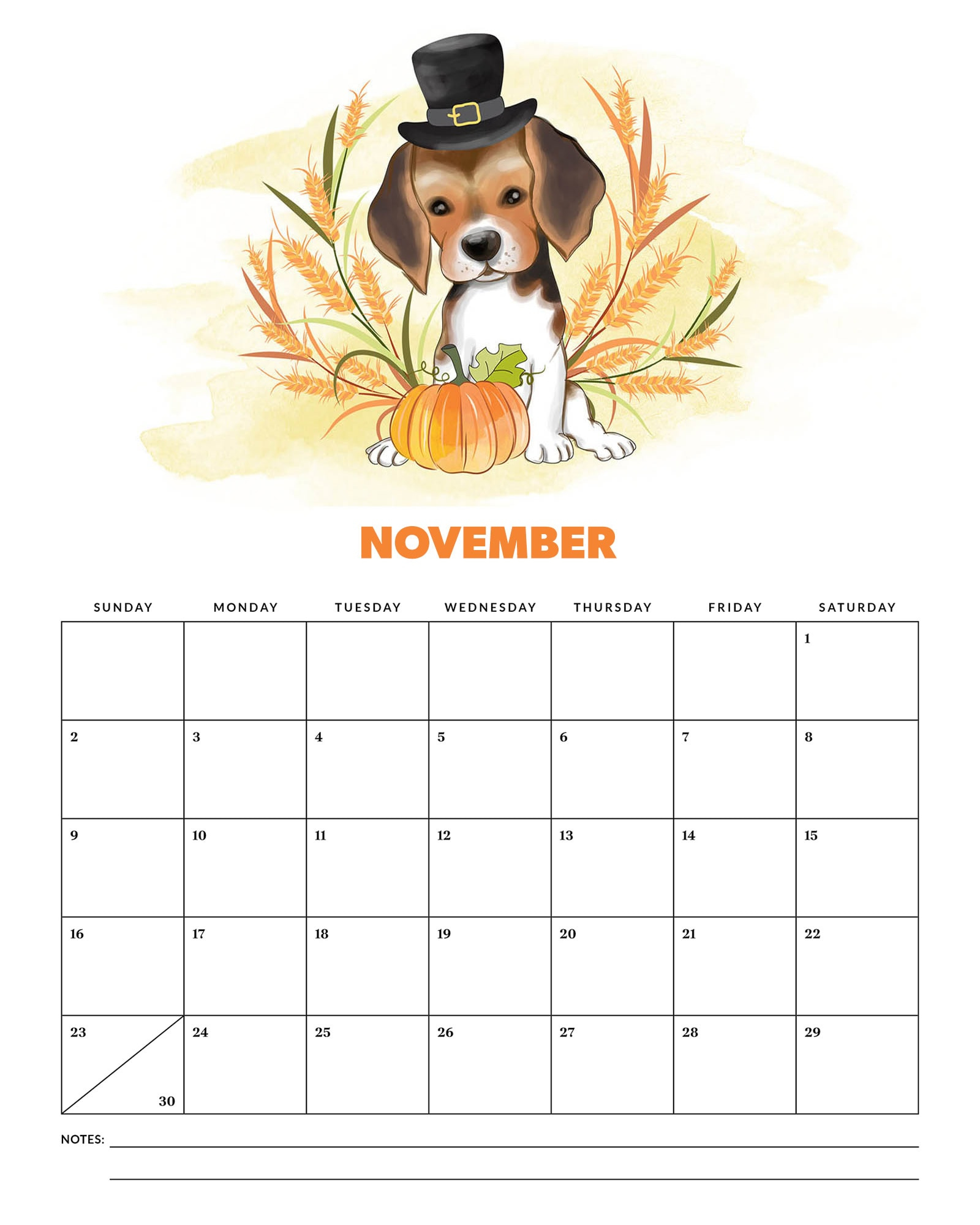 Free Printable 2025 Cute Dog Calendar - The Cottage Market in Printable Dog Calendar 2025