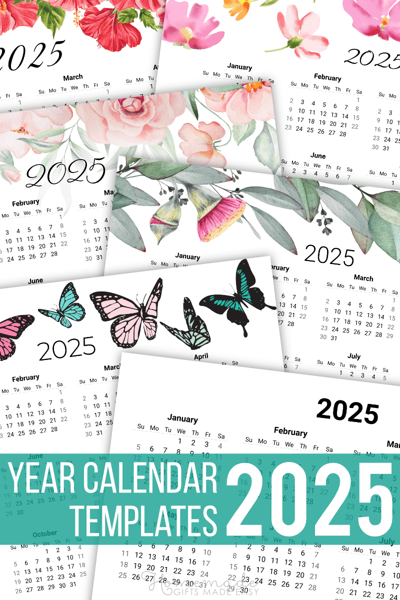 January 2025 Calendar Printable With Holidays within Free Printable Calendar 2025 Homemade