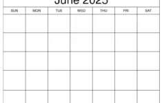 June 2025 Calendar – Printable Templates & More pertaining to Free Printable Calendar 2025 Wiki