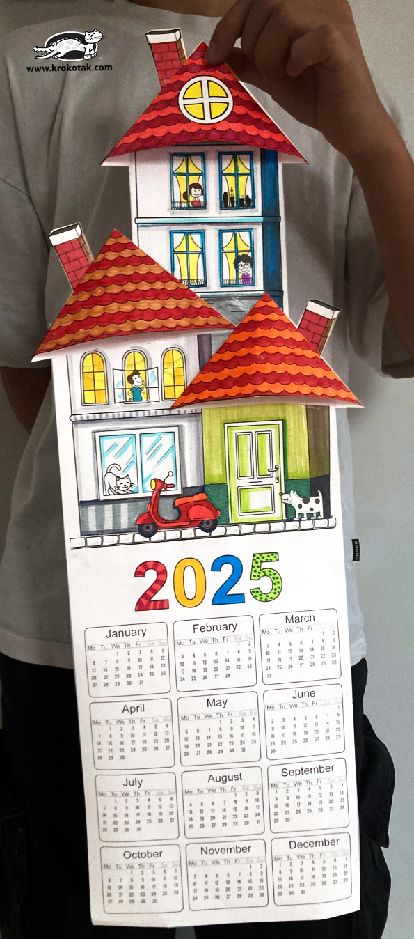 Krokotak | Printable Calendar 2025 for Printable Calendar 2025 Krokotak