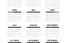 Monthly Calendar Template For 2025 Year. Wall Calendar In A for Printable Calendar 2025 Design Template