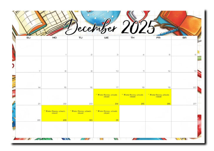BCPS Calendar 2025-2026 Printable Download