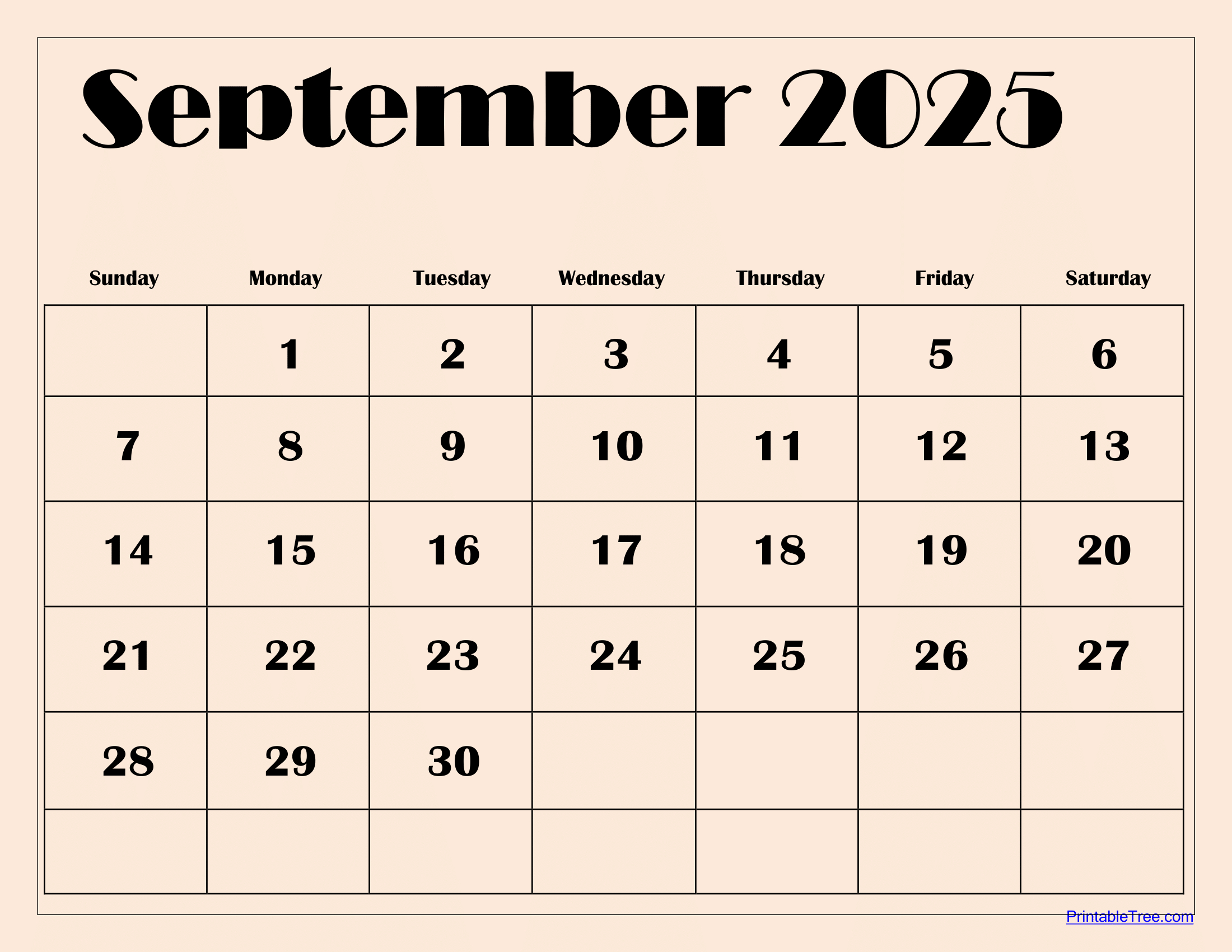 September 2025 Calendar Printable Pdf Template With Holidays inside Printable Calendar September 2025 July 2025
