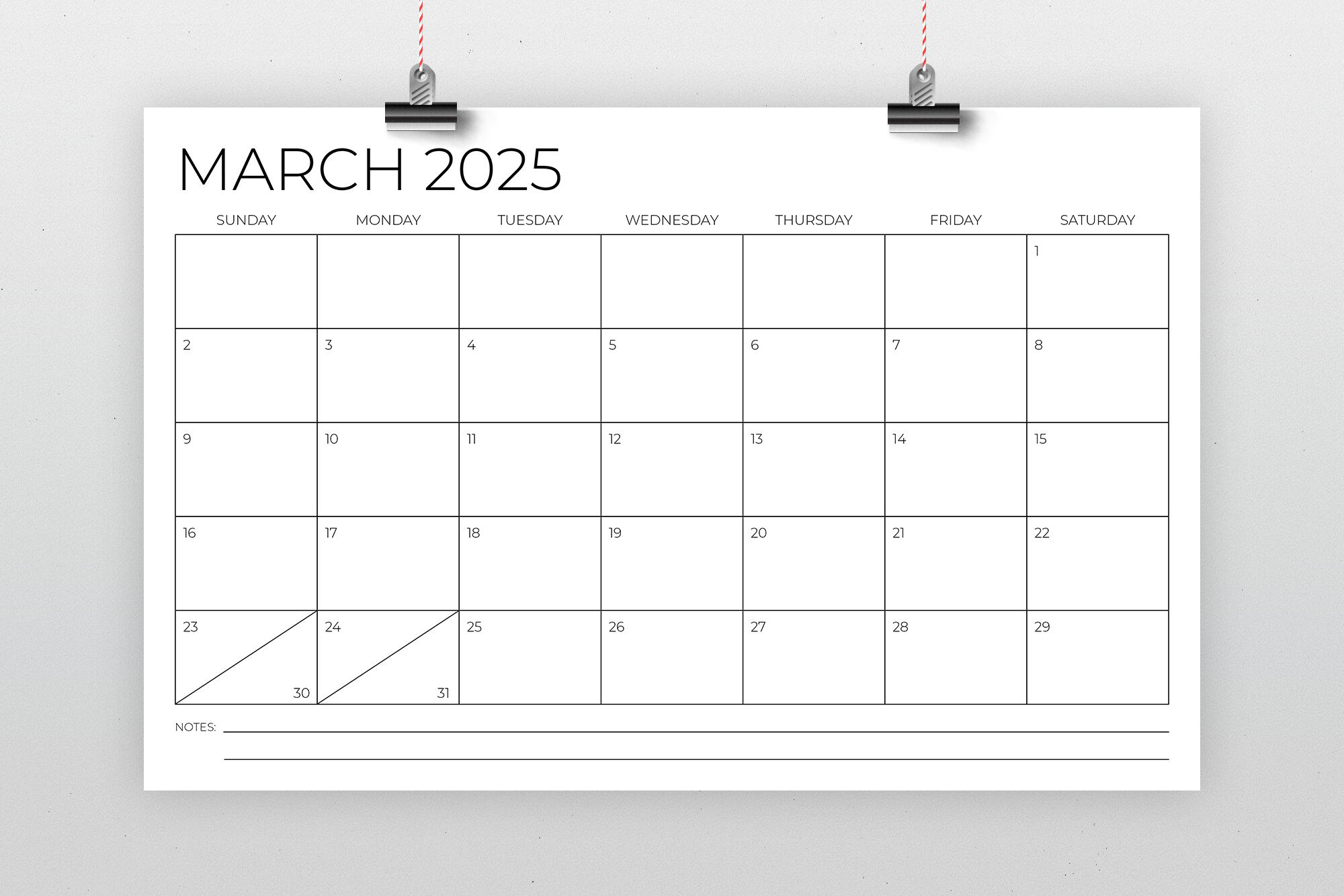 2025 11X17 Calendar Templaterunning With Foxes | Thehungryjpeg regarding 11 X 17 Printable Calendar 2025