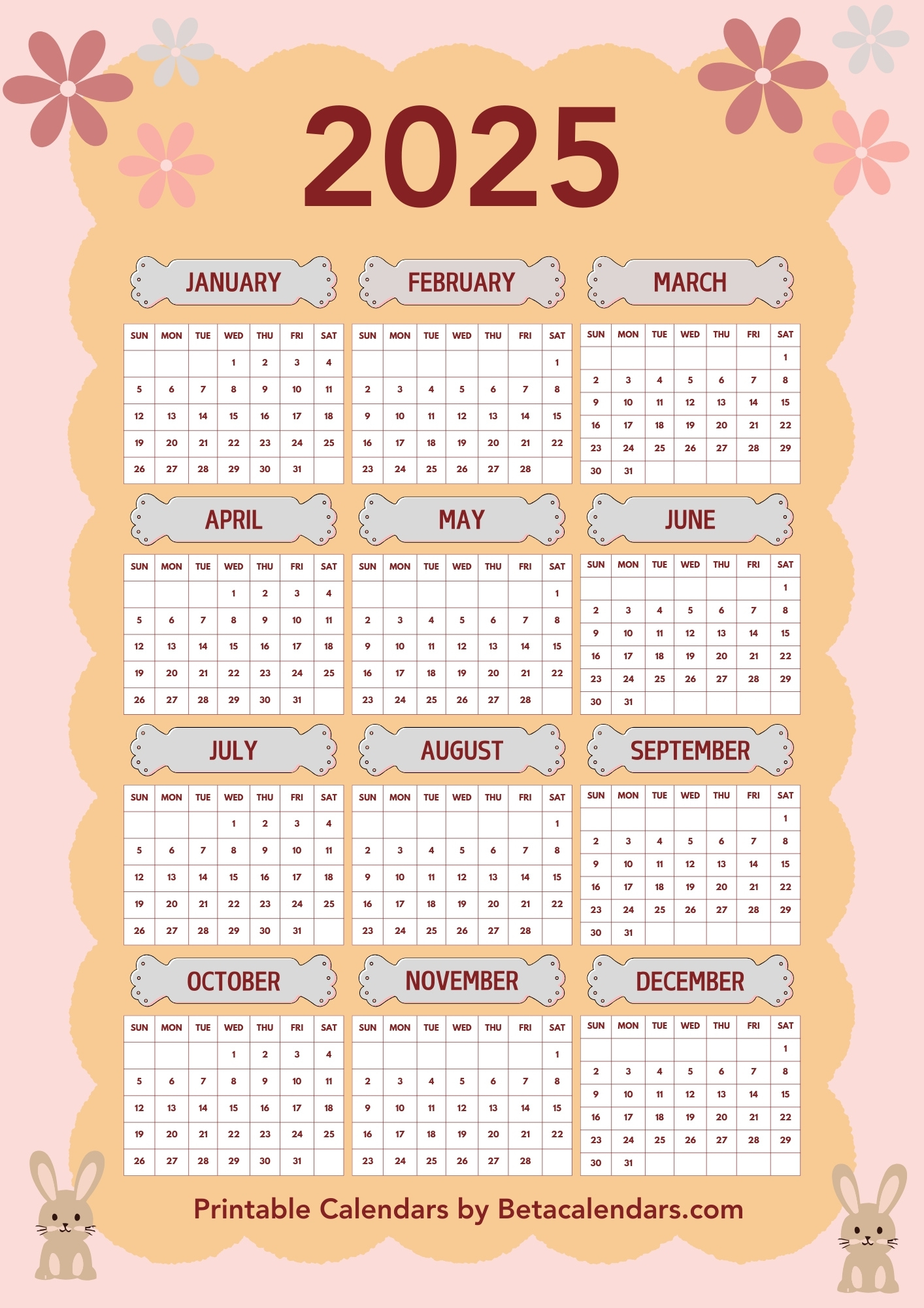 2025 Calendar - Beta Calendars in August 2025 Fun Calendar Ideas For Work