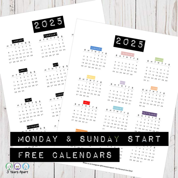 August Bullet Journal Calendar 2025
