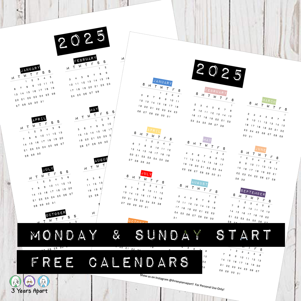 2025 Calendar Free Printable | Bullet Journal And Planner Free regarding August Bullet Journal Calendar 2025