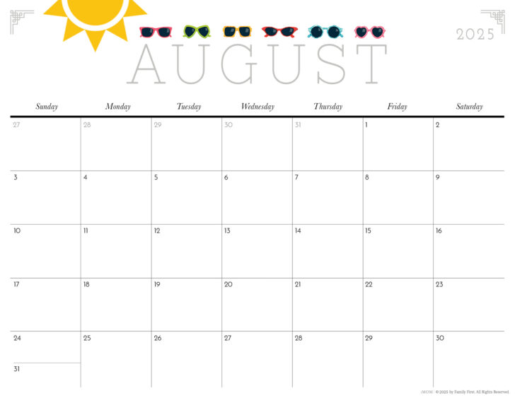 Imom Printable Calendar 2025