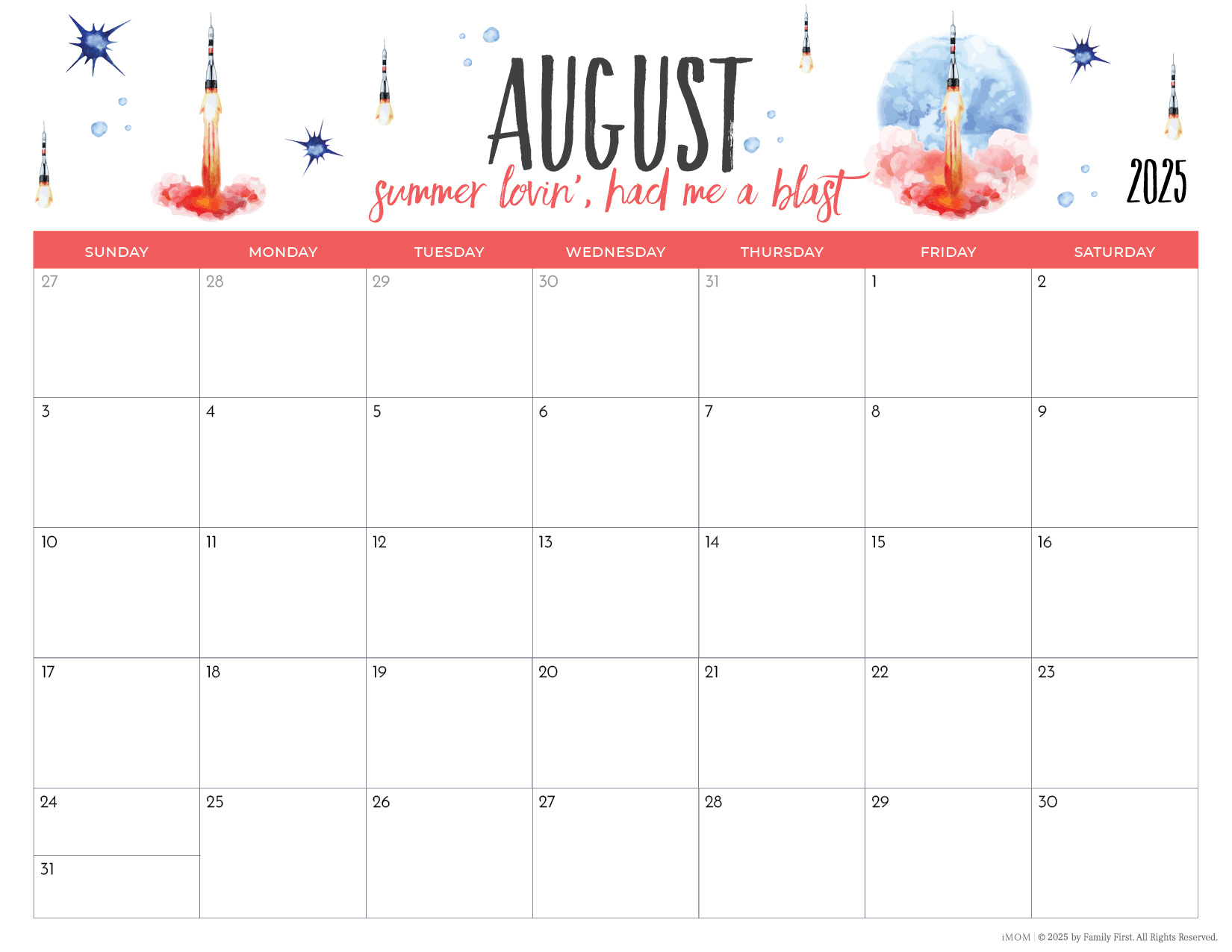 2025 Printable Calendars2025-2026 Printable Calendars For Moms - Imom in Imom Printable Calendar 2025