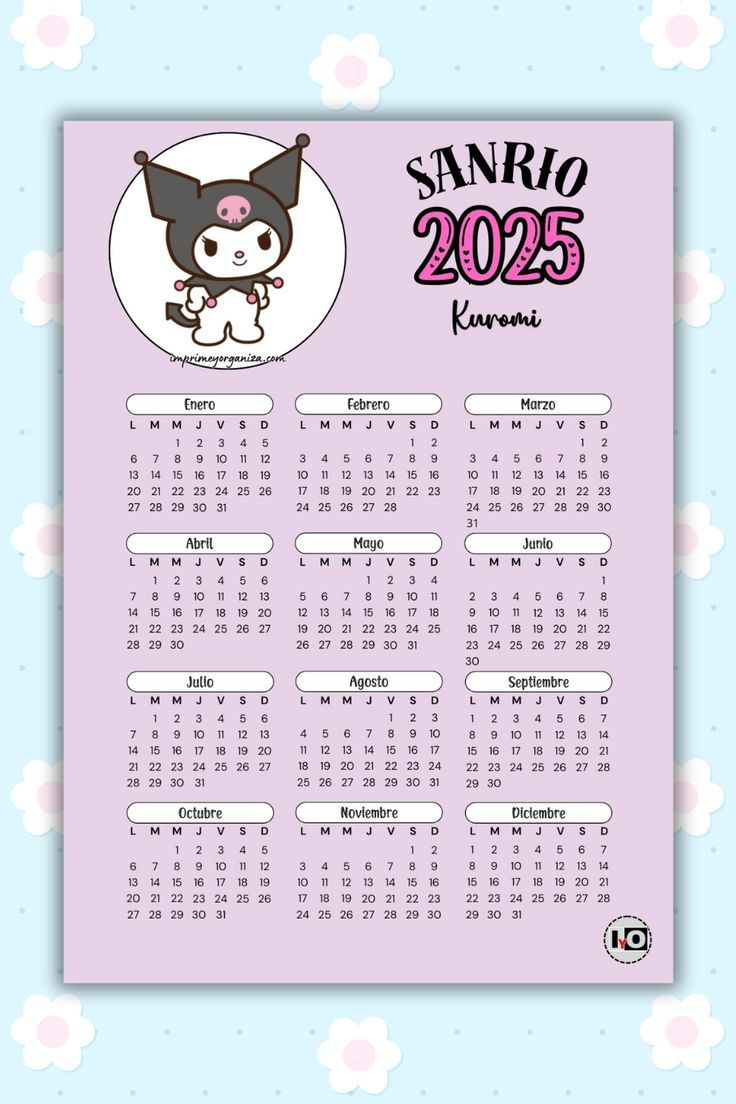 2025&amp;#039;S Cutest Calendars: A Year Of Fluffy Friends And Adorable Dates inside Printable Calendar Sanrio Calendar 2025