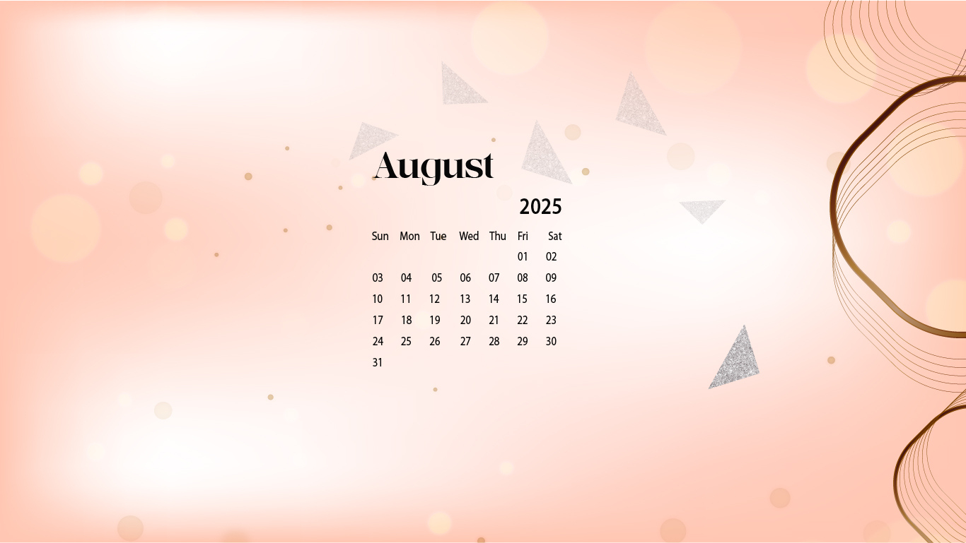 August 2025 Desktop Wallpaper Calendar - Calendarlabs throughout August 2025 Calendar Wallpaper