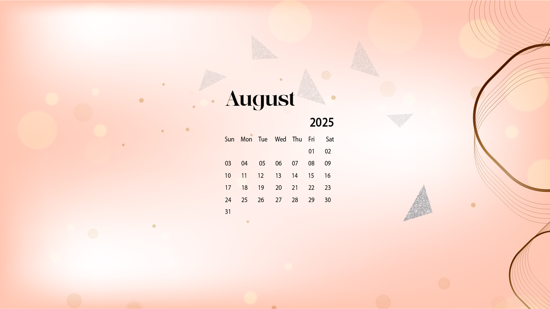 August 2025 Desktop Wallpaper Calendar - Calendarlabs throughout August Desktop Calendar 2025
