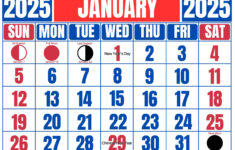 Calendar 2025 With Ad Page – With Moon Phasing And Holidays within Free Printable Calendar 2025 with Holidays Philippines