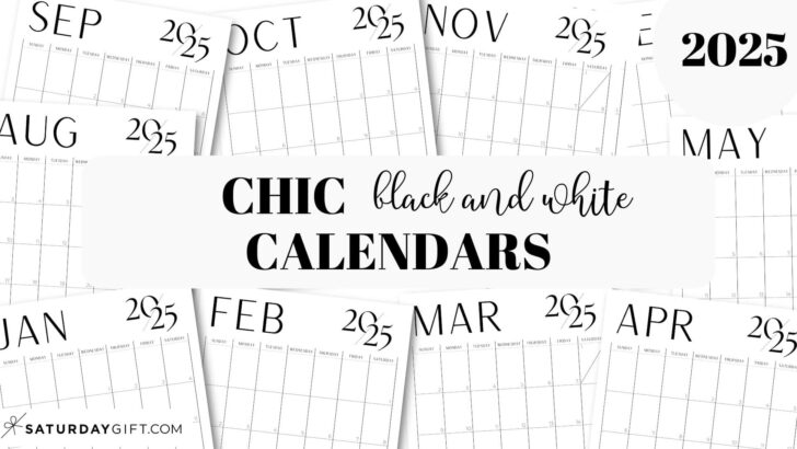 Free Printable Calendar 2025 Saturday Gift