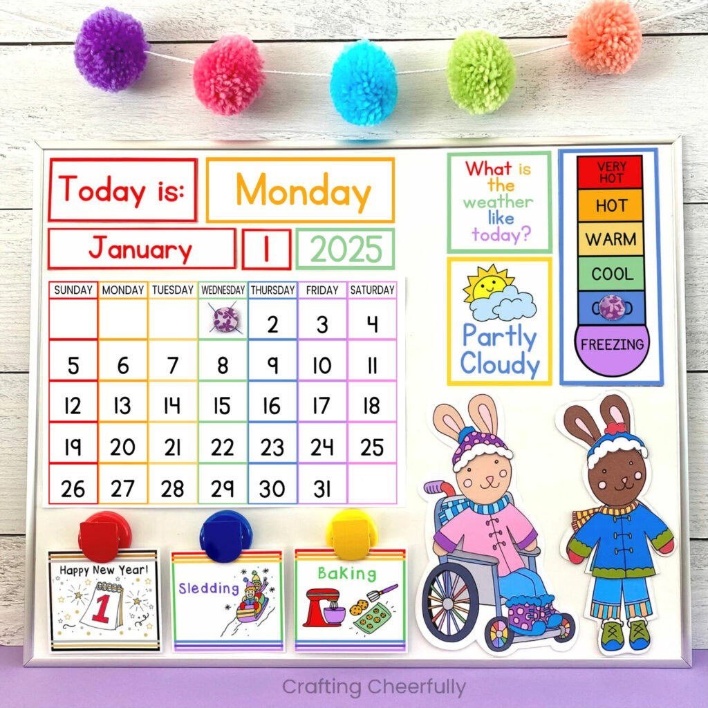Diy Children&amp;#039;S Calendar - Free Calendar Printables In Multiple with Free Printable Kids Calendar 2025 Monthly