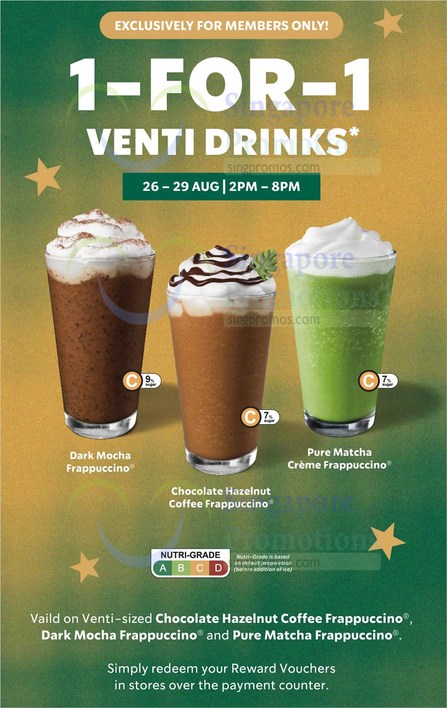 Expired) Starbucks Singapore Has 1-For-1 Offer On Selected Venti throughout Starbucks August 2025 Promo Calendar
