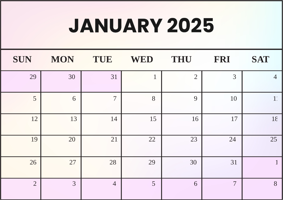 Free 2025 Desk Calendar Template To Edit Online with Printable Calendar 2025 Table