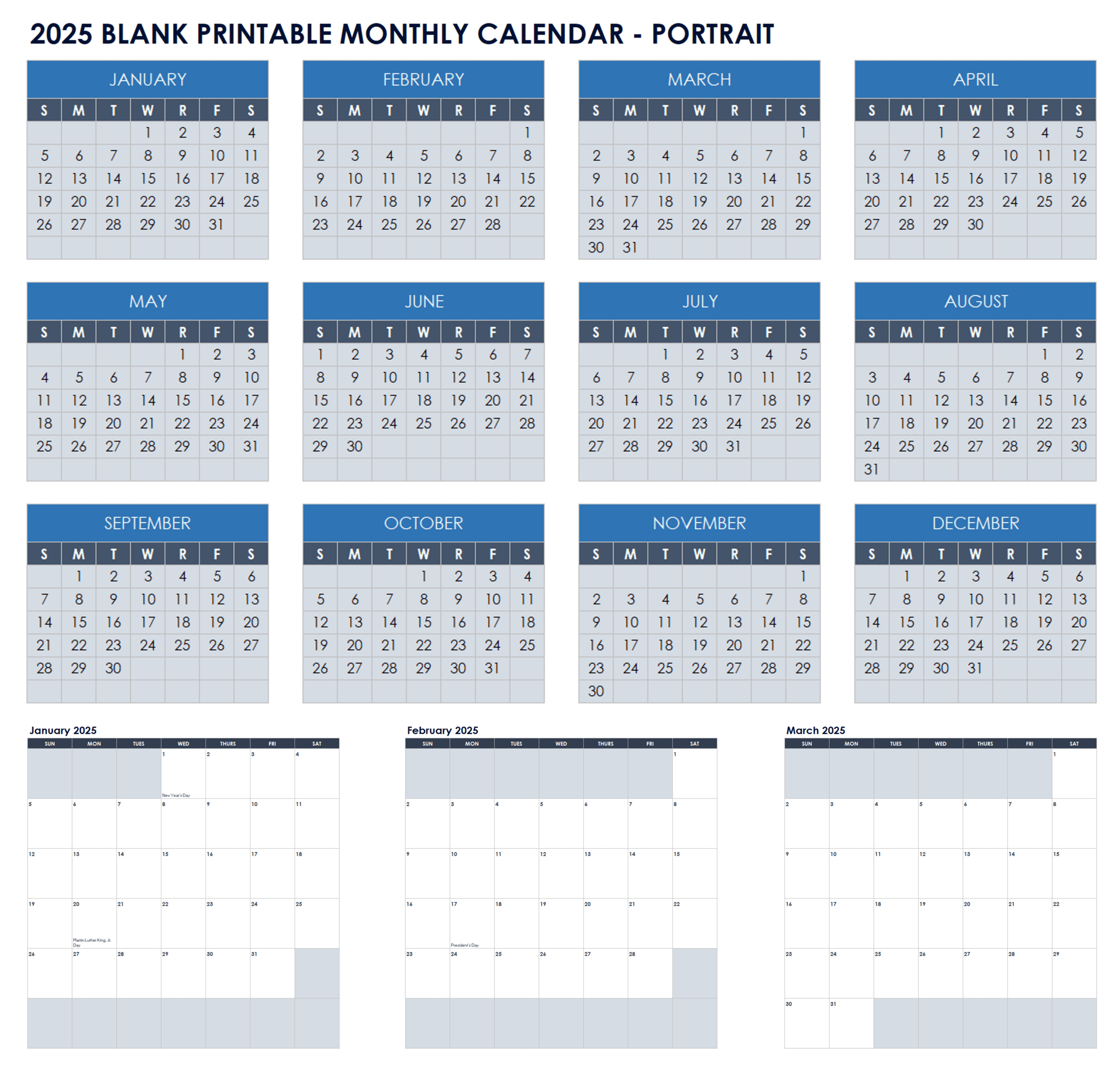 Free Blank Calendar Templates - Smartsheet in 6 Month Printable Calendar 2025
