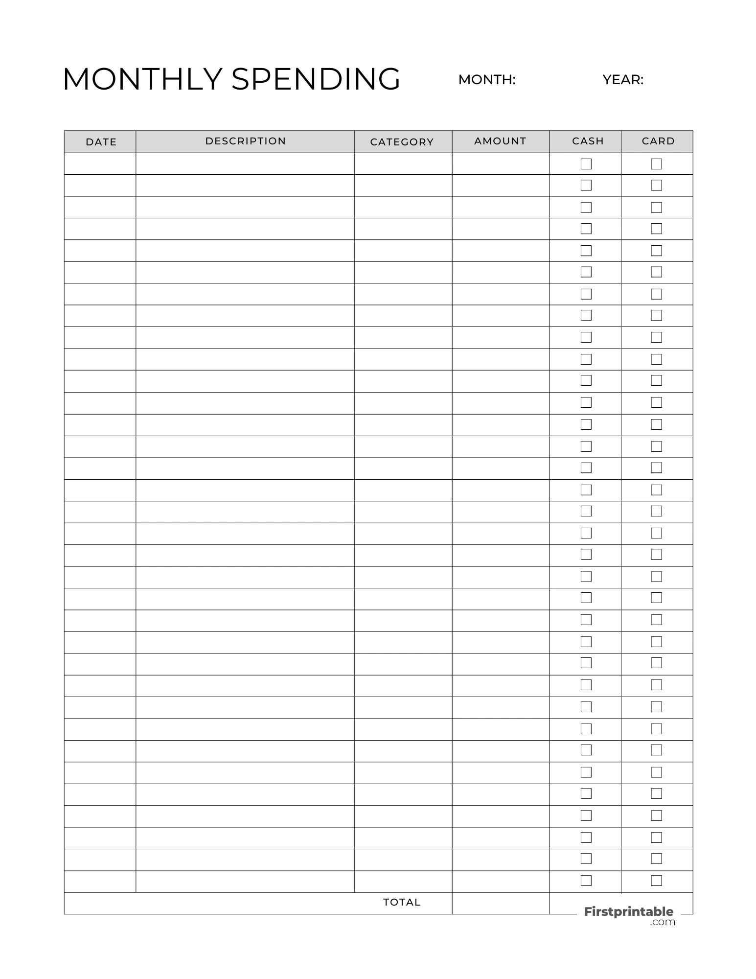 Free Budget Planner Templates | Printable &amp;amp; Fillable for Printable Budget Calendar 2025