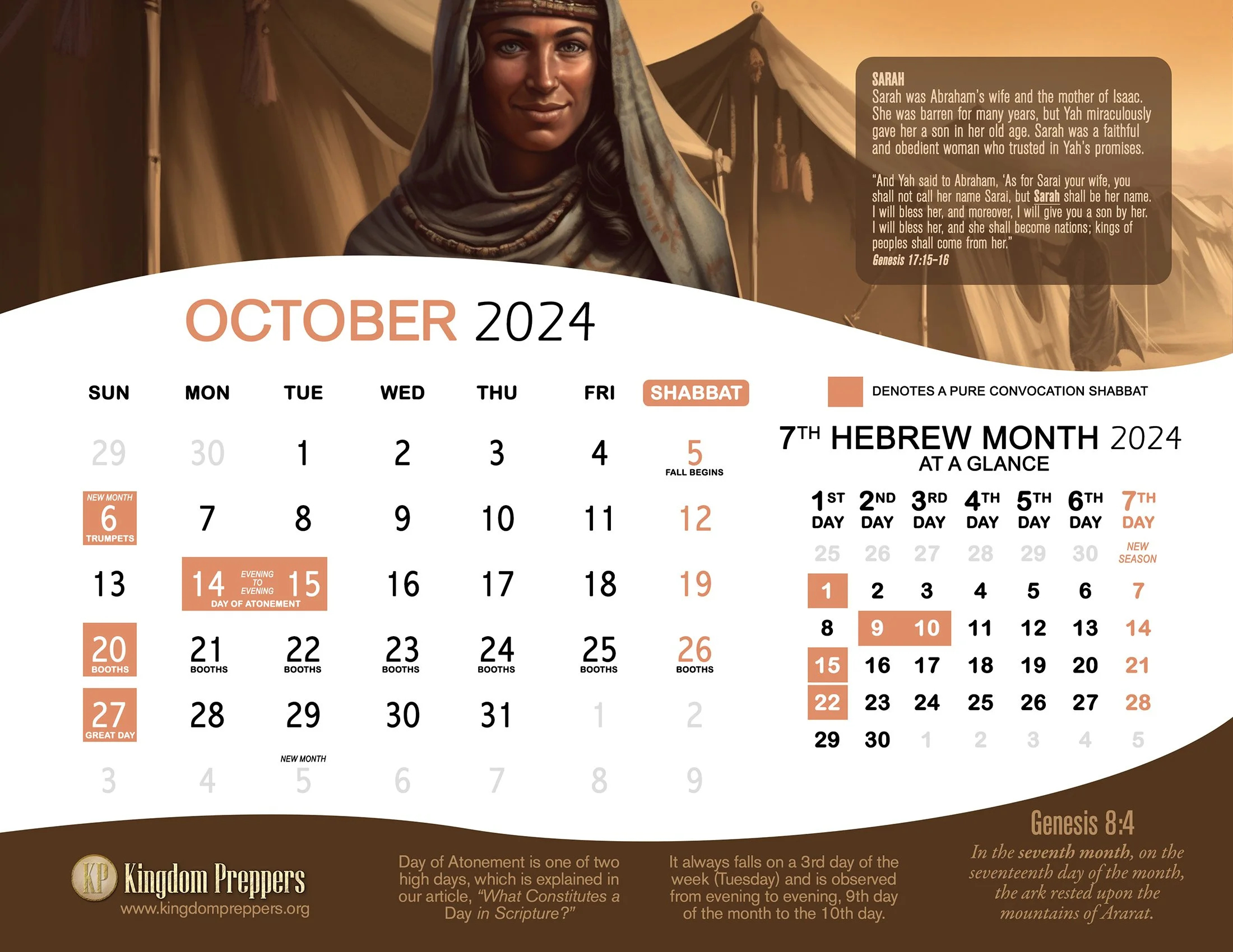 Hebrew Israelite Calendar (2024-2025) — Kingdom Preppers for August in Hebrew Calendar 2025