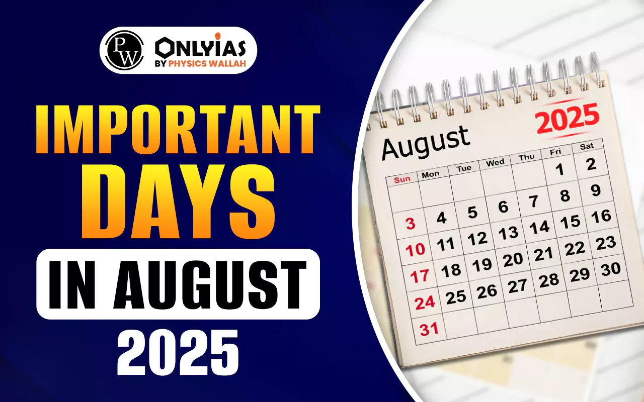 Important Days In August 2025, Notable National And International regarding Calendar of Events For August 2025