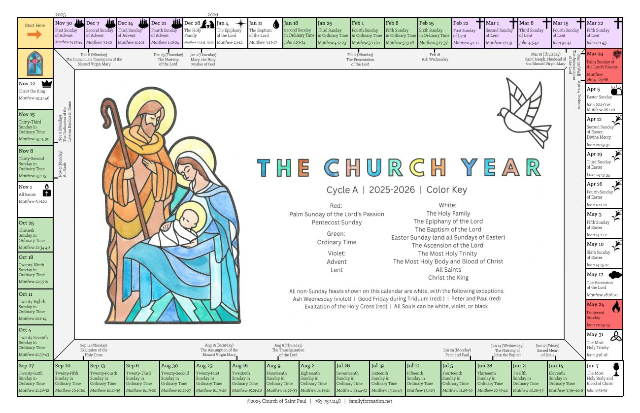 Liturgical Calendars | Family Formation with regard to August Saints Calendar 2025