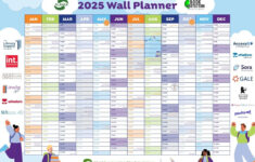 Slanza Annual Wall Planner – Slanza School Library Association Of in 2025 New Zealand Calendar Printable