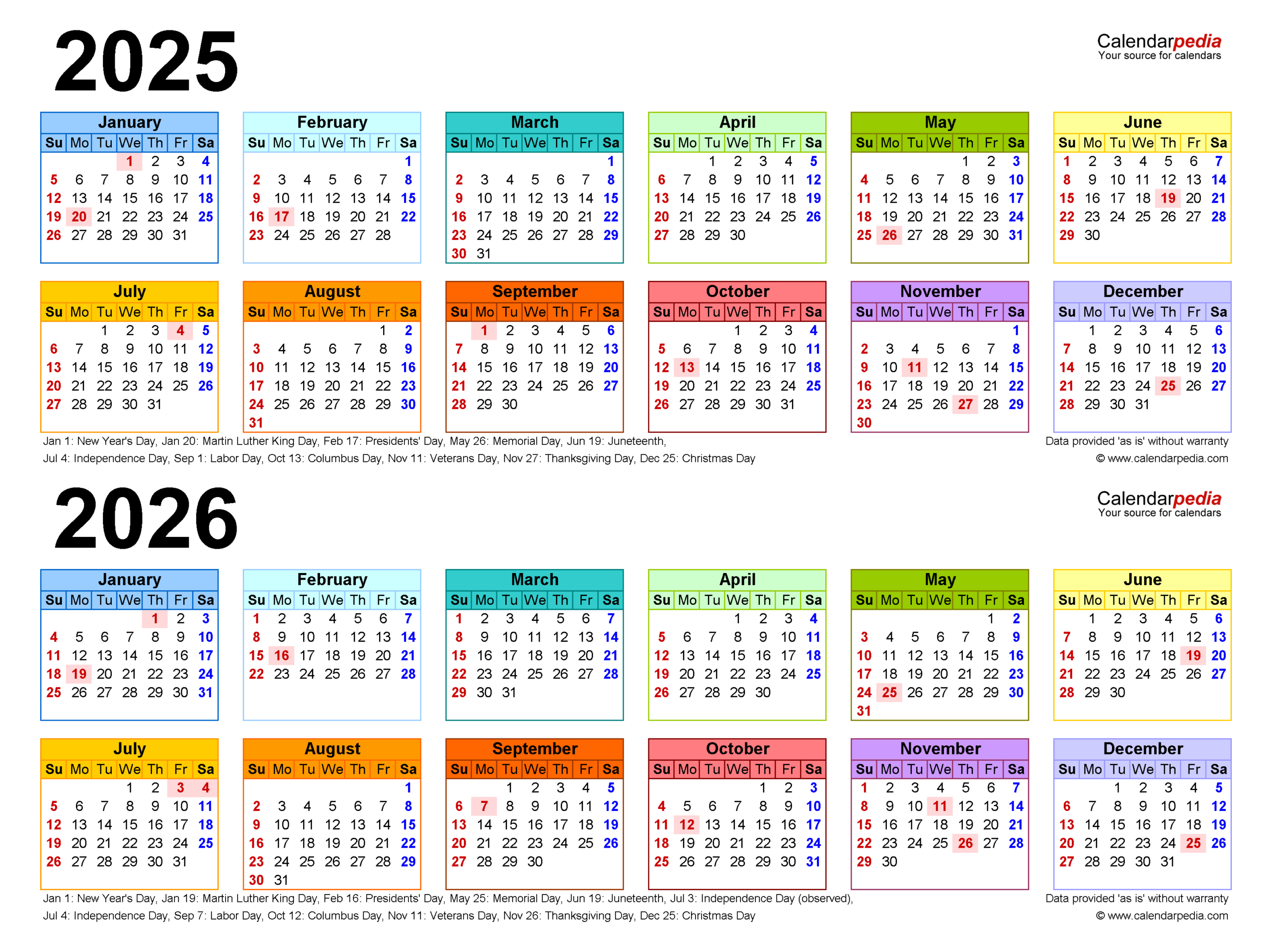 2025-2026 Two Year Calendar - Free Printable Pdf Templates regarding Calendar September 2025 To August 2026