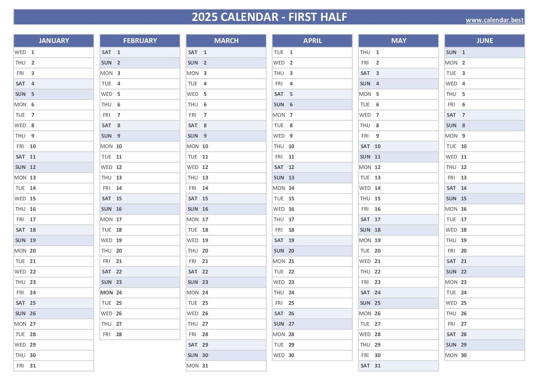 2025 Half Year Calendar To Print pertaining to General Blue Calendar 2025 September