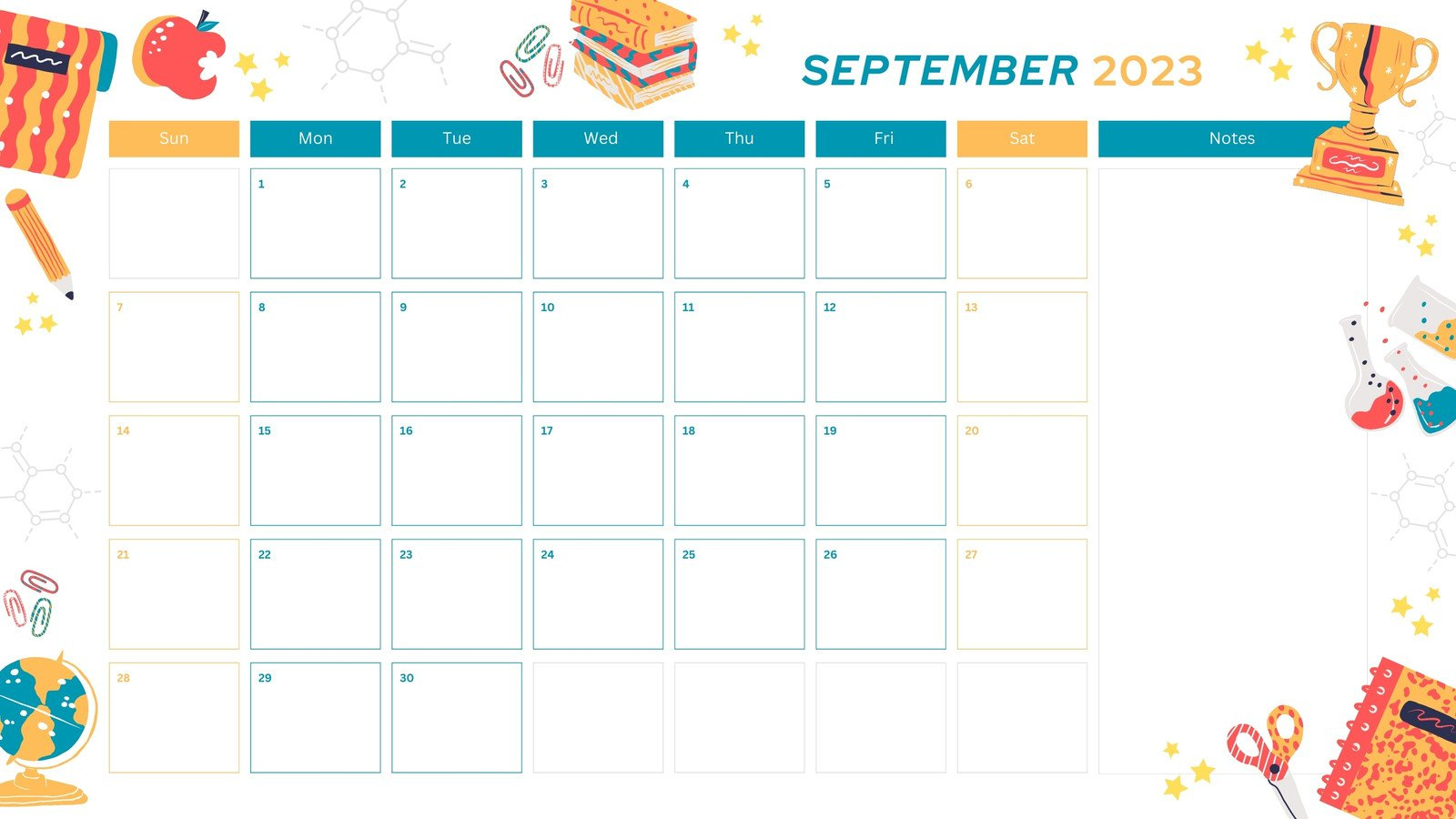 Free Printable September 2025 Calendar Templates | Canva intended for September 2025 Calendar Win