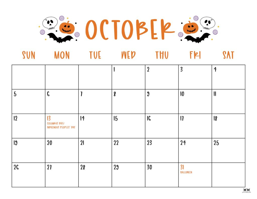 October 2025 Calendars - 107 Free Printables | Printabulls intended for September October Printable Calendar 2025