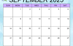 September 2025 Calendar (Free Printable) – Free Printables regarding September 2025 Vertical Calendar Printable