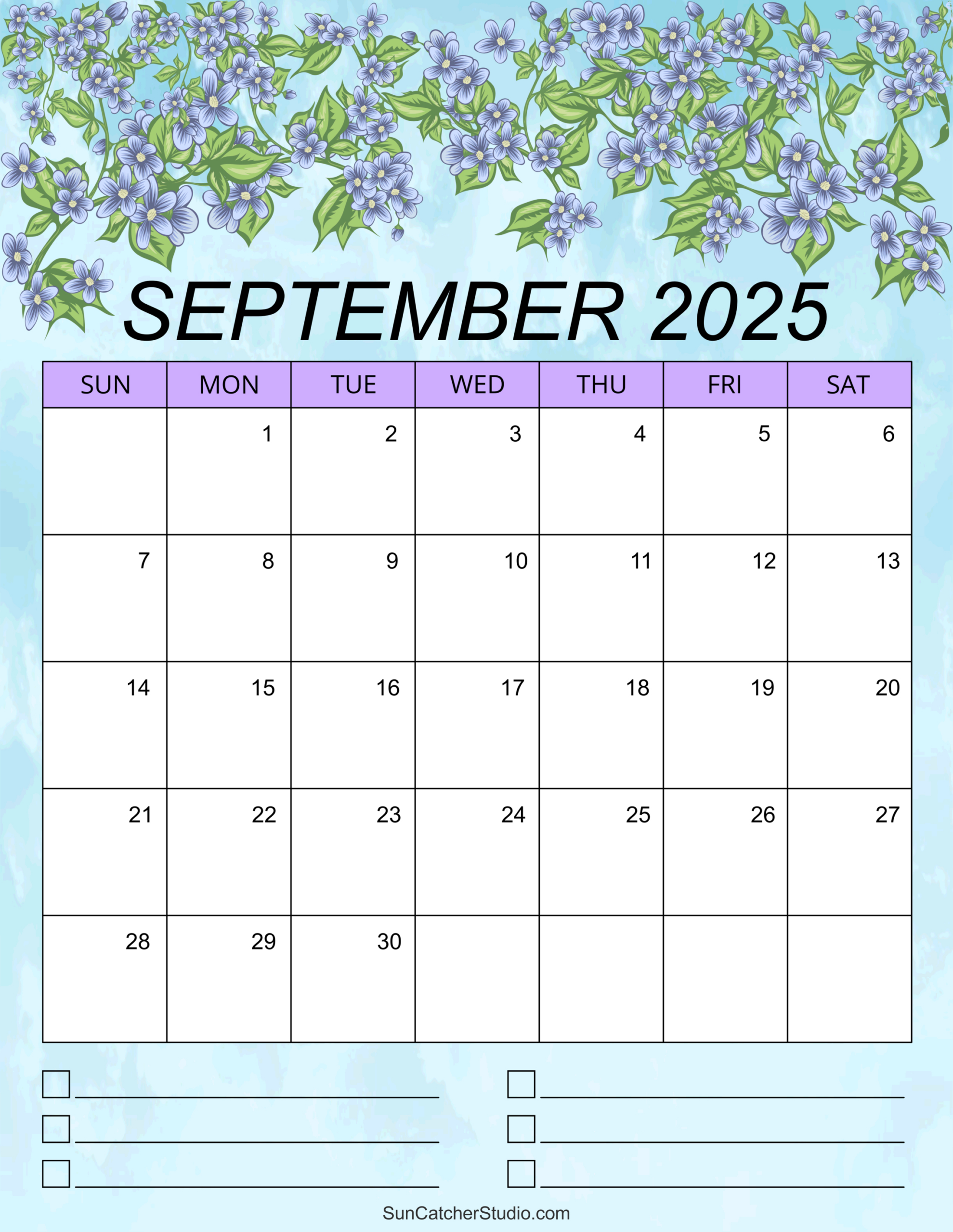 September 2025 Calendar (Free Printable) – Free Printables with regard to September 2025 Printable Calendar Portrait