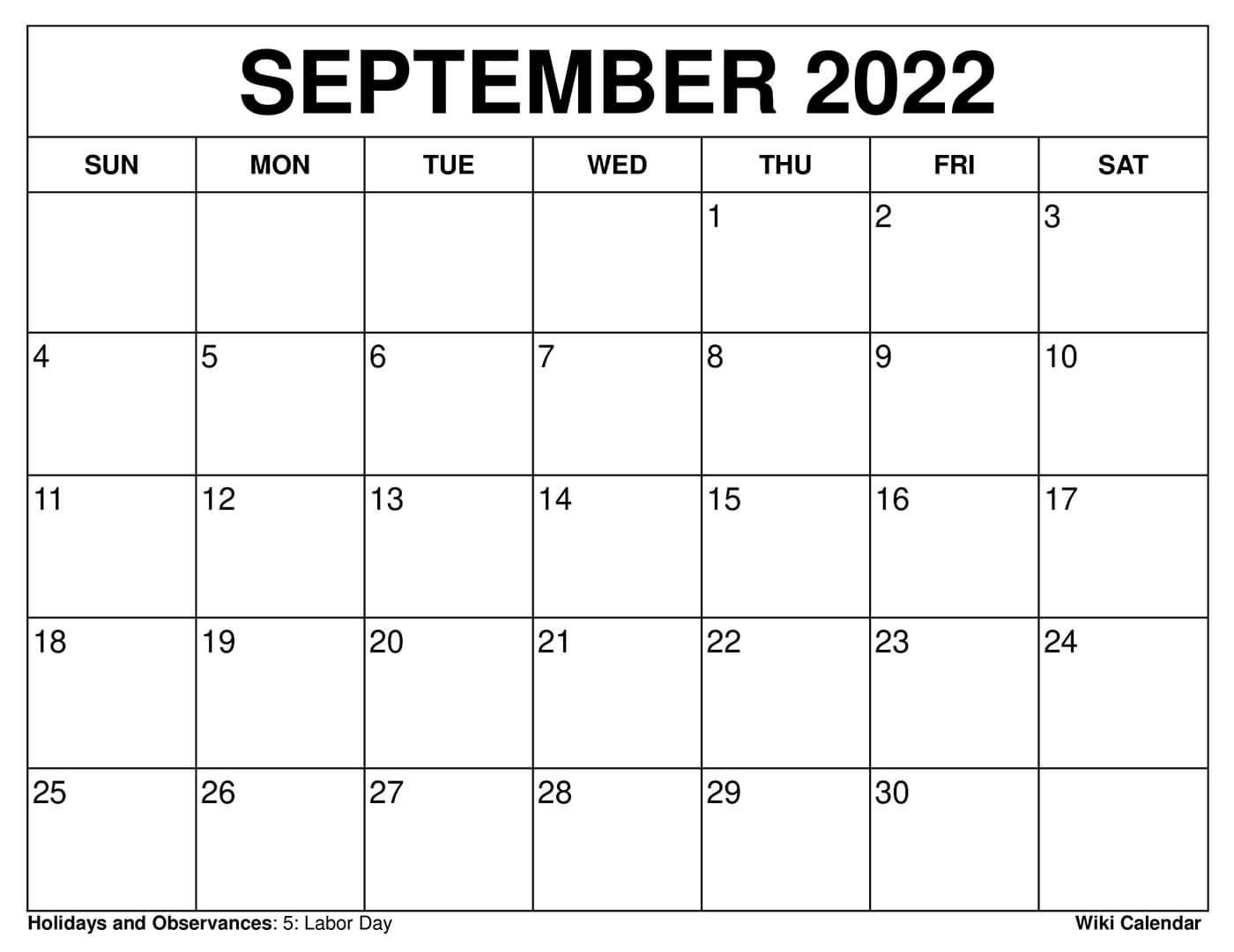 September 2025 Calendar - Printable Templates &amp;amp; More throughout September Printable Calendar