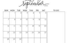 September 2025 Calendars – 107 Free Printables | Printabulls with regard to Calendar September 2025