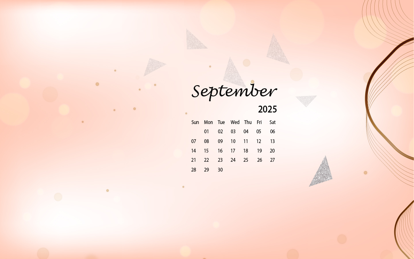 September 2025 Desktop Wallpaper Calendar - Calendarlabs pertaining to September 2025 Wallpaper