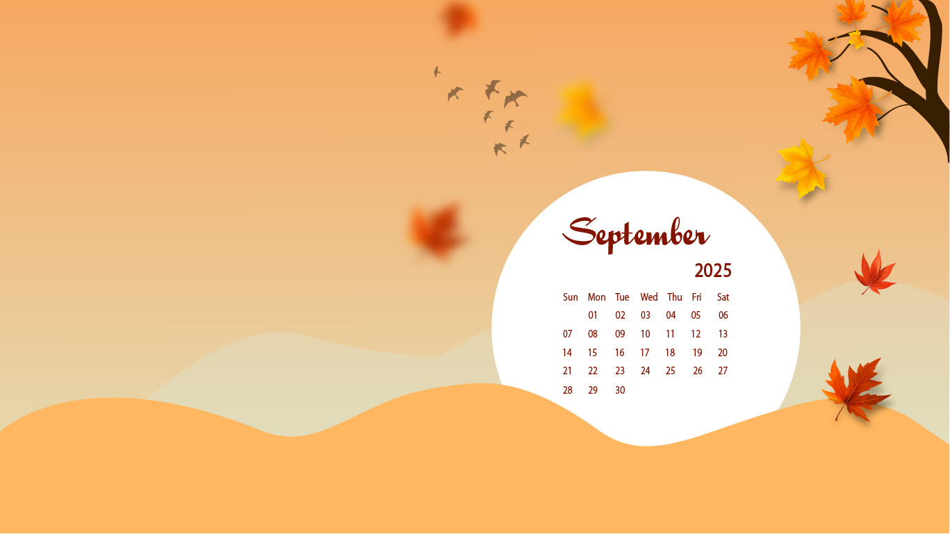 September 2025 Desktop Wallpaper Calendar - Calendarlabs throughout September 2025 Desktop Calendar