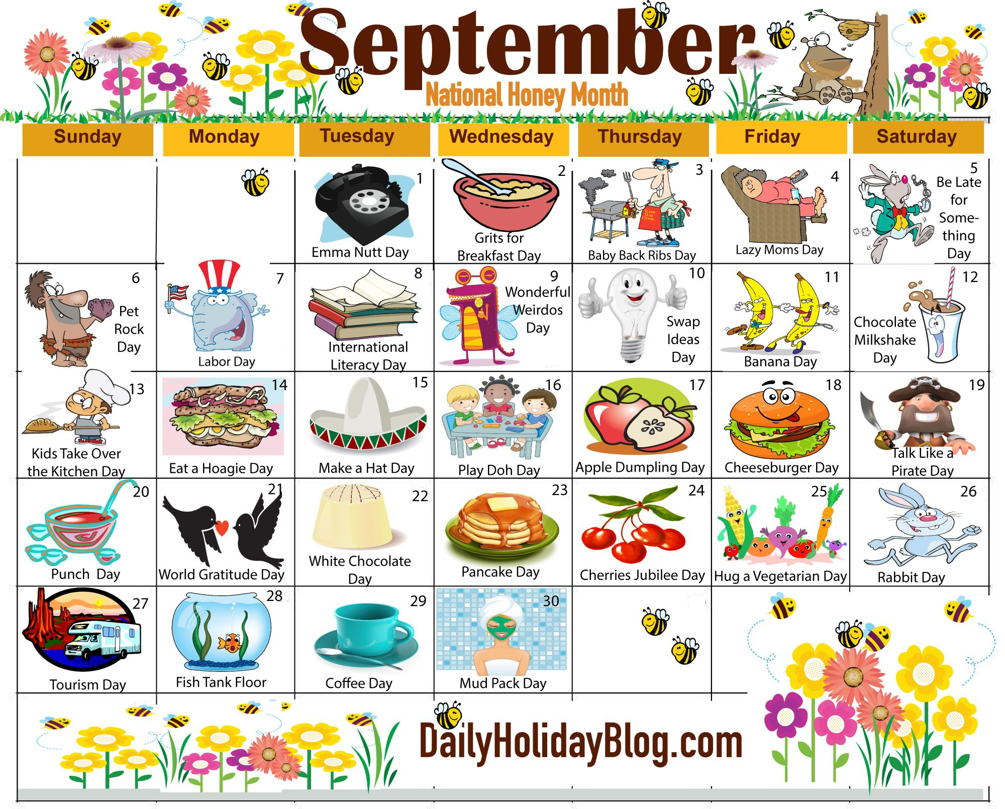 September National Days 2025 | Trusteehagan inside National Days In September 2025