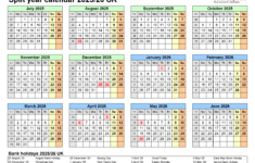 Split Year Calendars 2025/26 Uk (July To June) For Pdf in Year Calendar September 2025-July 2026