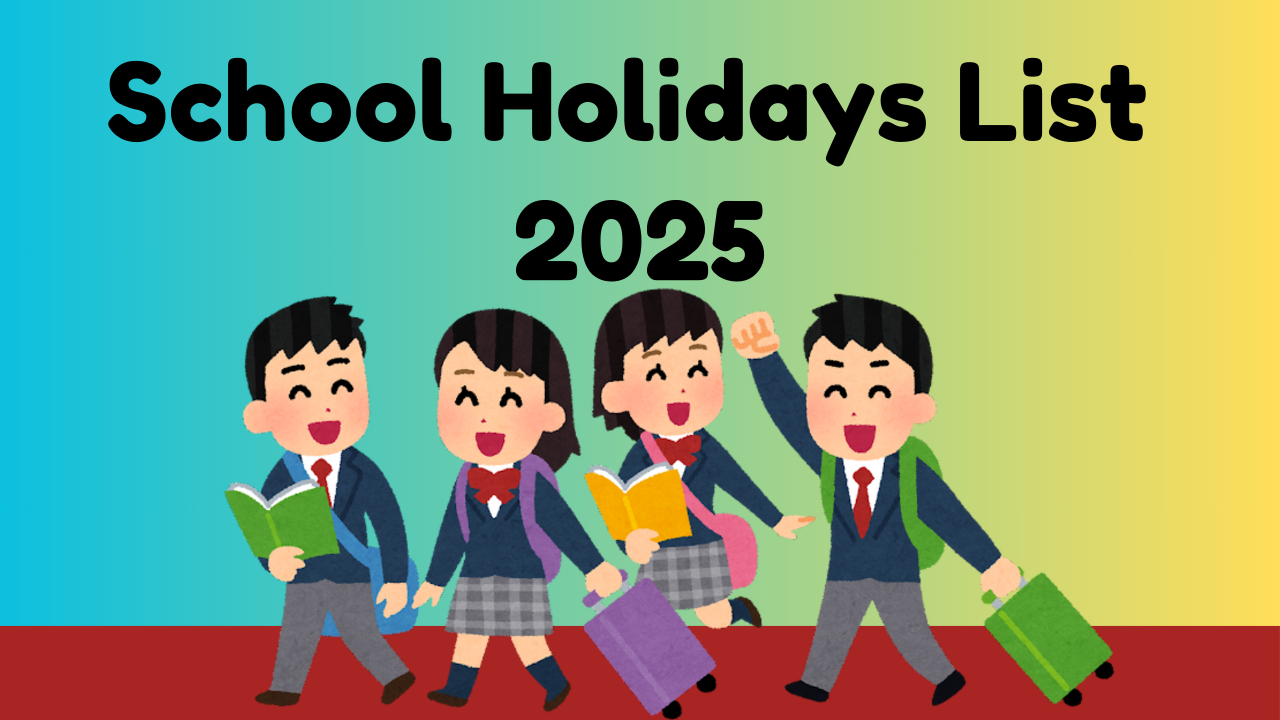 Tamil Nadu School Holidays List 2025 | Tamil Nadu Schools Reopen throughout Magm 2025 September Tamil Calendar